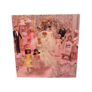 1996 Springbok Puzzle Barbie's Dream Bridal Fashion Show 500 PZL 2486